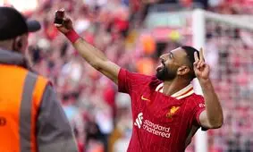 محمد صلاح بهترین گلزن خارجی لیگ برتر انگلیس شد

