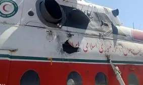 مشخص شدن دلیل سقوط بالگرد هلال احمر در اشترانکوه
