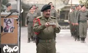 بازیگران فیلم صددام کنار همسر و خانواده