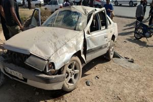 واژگونی خودروی حامل دانش‌آموزان در دزفول ۱ کشته و ۴ مصدوم داشت