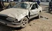 واژگونی خودروی حامل دانش‌آموزان در دزفول ۱ کشته و ۴ مصدوم داشت