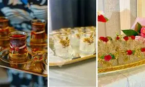 ایده های جذاب تزئین سینی چایی خواستگاری/عکس