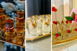 ایده های جذاب تزئین سینی چایی خواستگاری/عکس