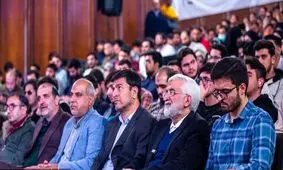 اعتراض دانشجویان به حضور جلیلی در دانشگاه/ ویدئو