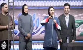 حضور دبیرکل حزب نگاه نو همراه خواهران منصوریان در تجمعات شبانه مردمی 