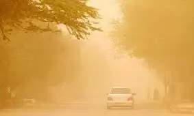 گرد و خاک در راه خوزستان