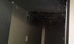 آشوبگران به مدرسه هم رحم نکردند/ مدرسه ابتدایی به آتش کشیده شد