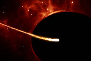 کشف سریع‌ترین ستاره که با سرعت 8000 کیلومتر در ثانیه به دور سیاهچاله‌ای می‌چرخد