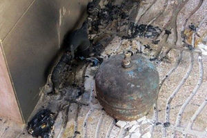 مرگ هولناک مرد جوان با انفجار گاز پیک نیک در لوشان