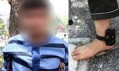 سارقی که با پابند الکترونیکی هم دزدی کرد/ ویدئو