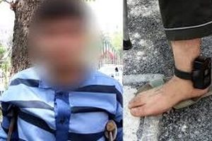 سارقی که با پابند الکترونیکی هم دزدی کرد/ ویدئو