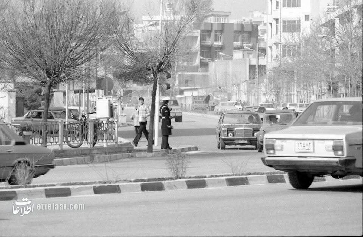 عکسهای باورنکردنی از اتوبان مدرس تهران در دهه پنجاه!
