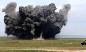 منهدم شدن انبار مهمات ارتش روسیه در کایروفسکی توسط ارتش اوکراین/ ویدئو