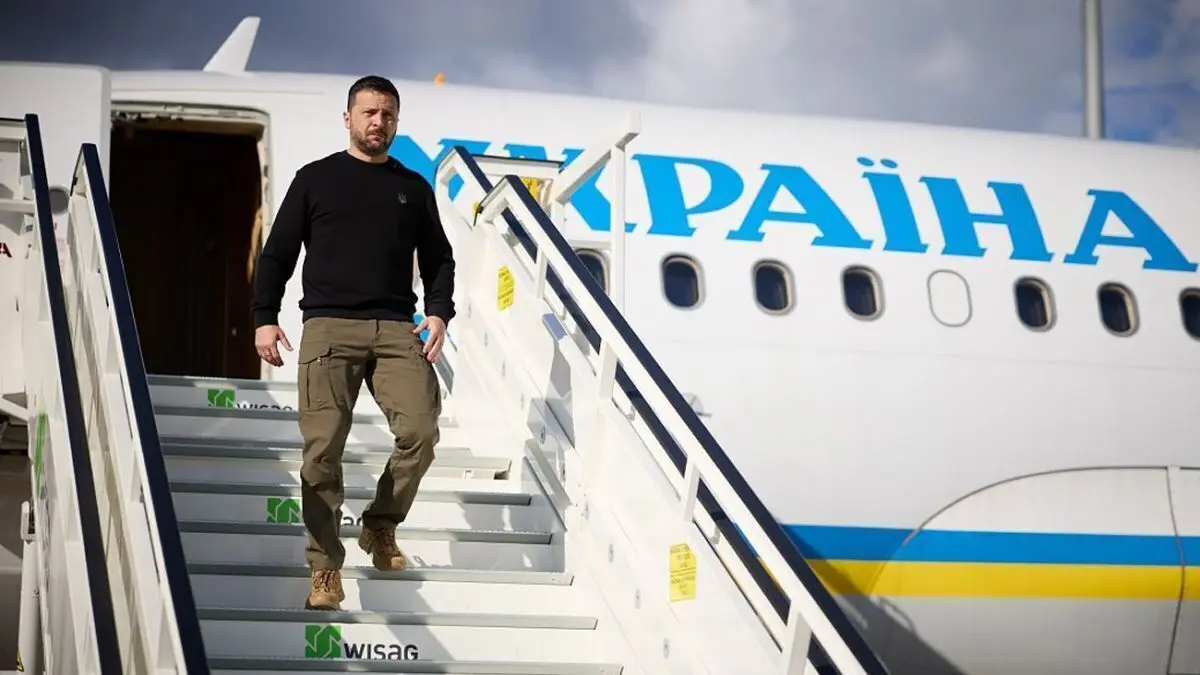 «زلنسکی» وارد عربستان سعودی شد

