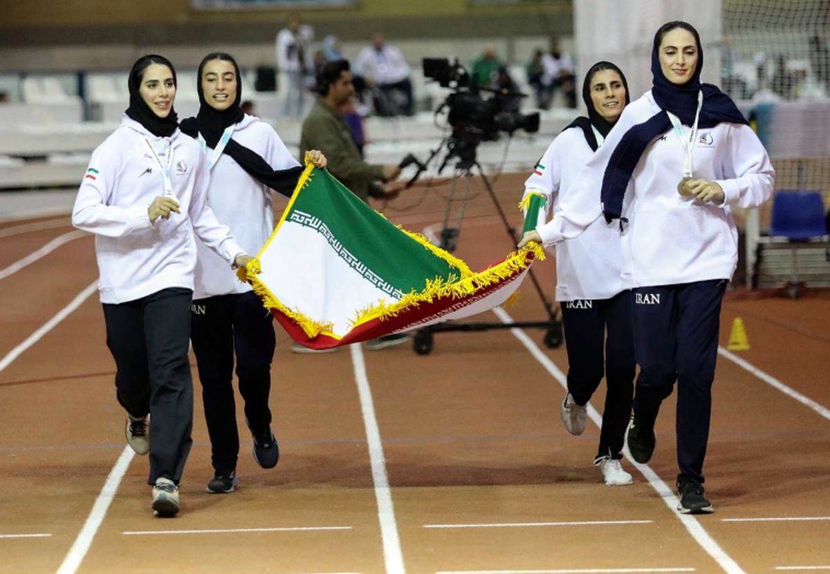 جایگاه چهارم ایران در دوومیدانی داخل سالن آسیا