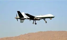 سقوط یک پهپاد در شهر لاهور پاکستان/ ویدئو