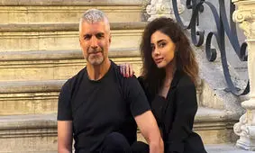 تصاویر جذاب از خواننده مشهور ترک و همسر ایرانی‌ اش