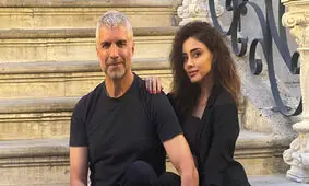 تصاویر جذاب از خواننده مشهور ترک و همسر ایرانی‌ اش
