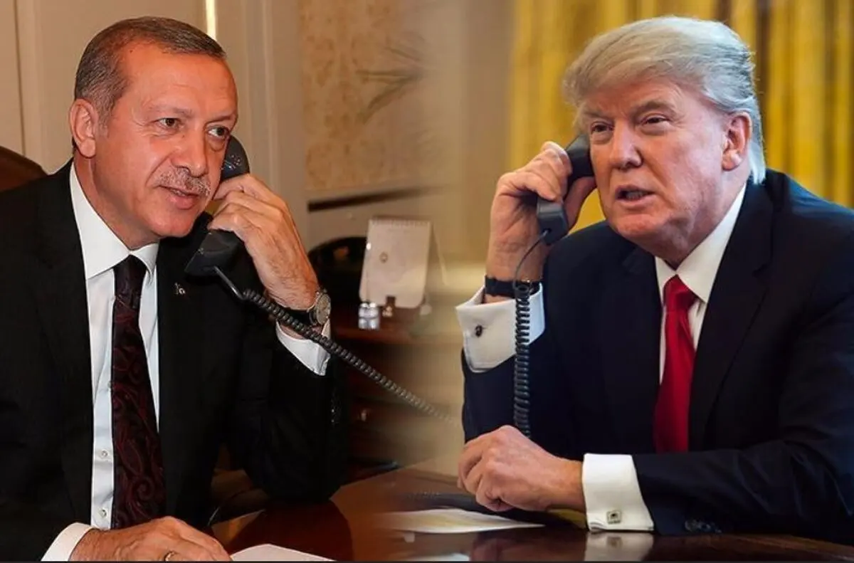 تماس اردوغان با ترامپ | تشویق ترامپ به توافق از سوی اردوغان