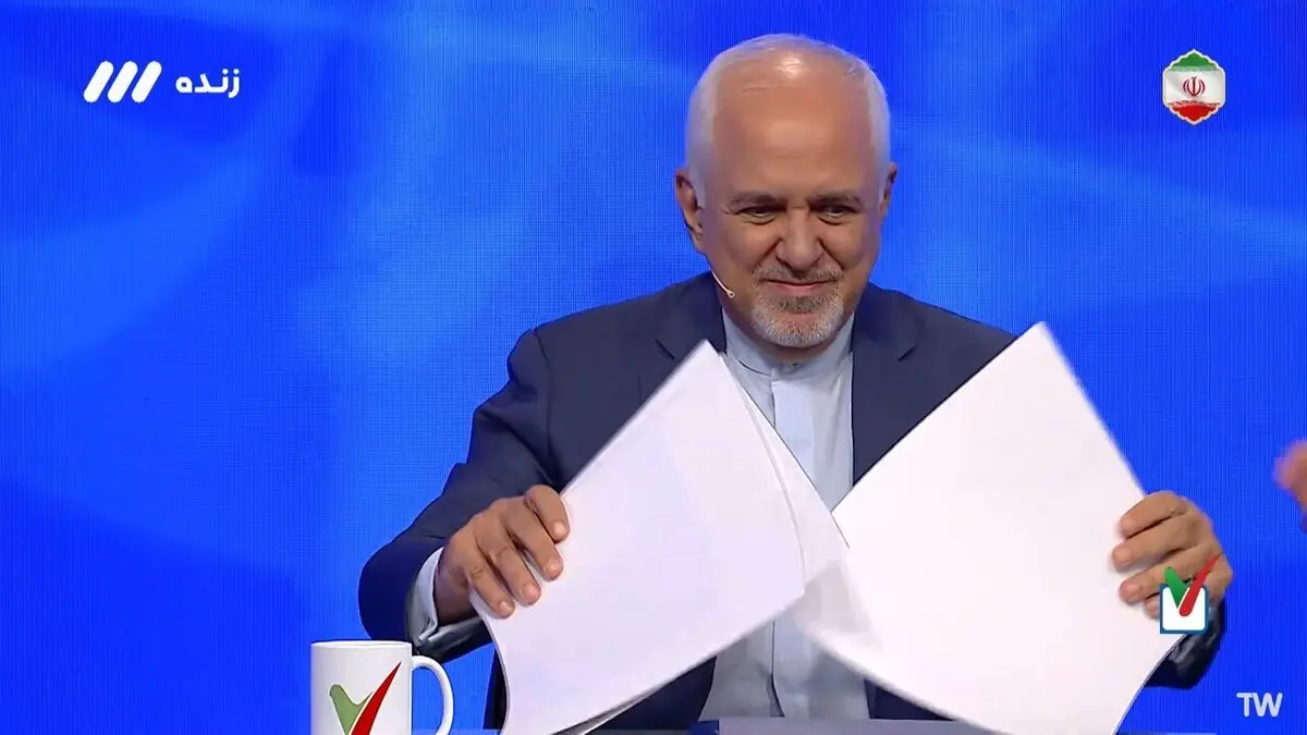 ظریف، کمپین انتخاباتی ‎پزشکیان را وارد فاز جدیدی کرد/ عکس

