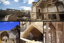 روایت تصویری از خسارت حملات به قلب تاریخی اصفهان