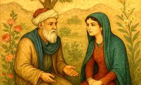 آتش عشق در بخارا: سلوک عارفانه عطار و دختر حکیم