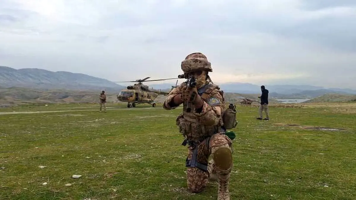 نیروهای ویژه صابرین در رزمایش اقتدار/ ویدئو