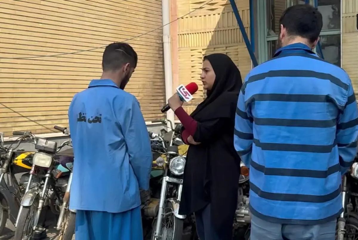 موتور یک زن تهرانی در سرقتی حرفهای به سرقت رفت / ویدئو