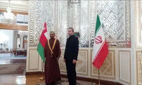 استقبال علی باقری از وزیر خارجه عمان

