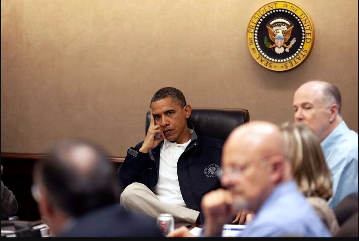 عکس‌هایی جدید از کاخ سفید در روز کشته شدن بن لادن