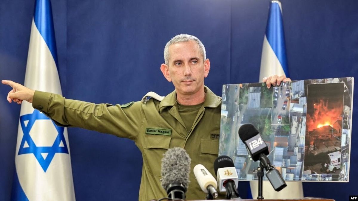ارتش اسرائیل: ایران به دنبال پرت کردن حواس ما از جنگ غزه است