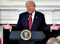 ترامپ: اکنون در حال مذاکره با ایران هستیم/ فکر کنم ایران نمی‌خواهد عملیات «چکش نیمه‌شب» تکرار شود/ ویدئو