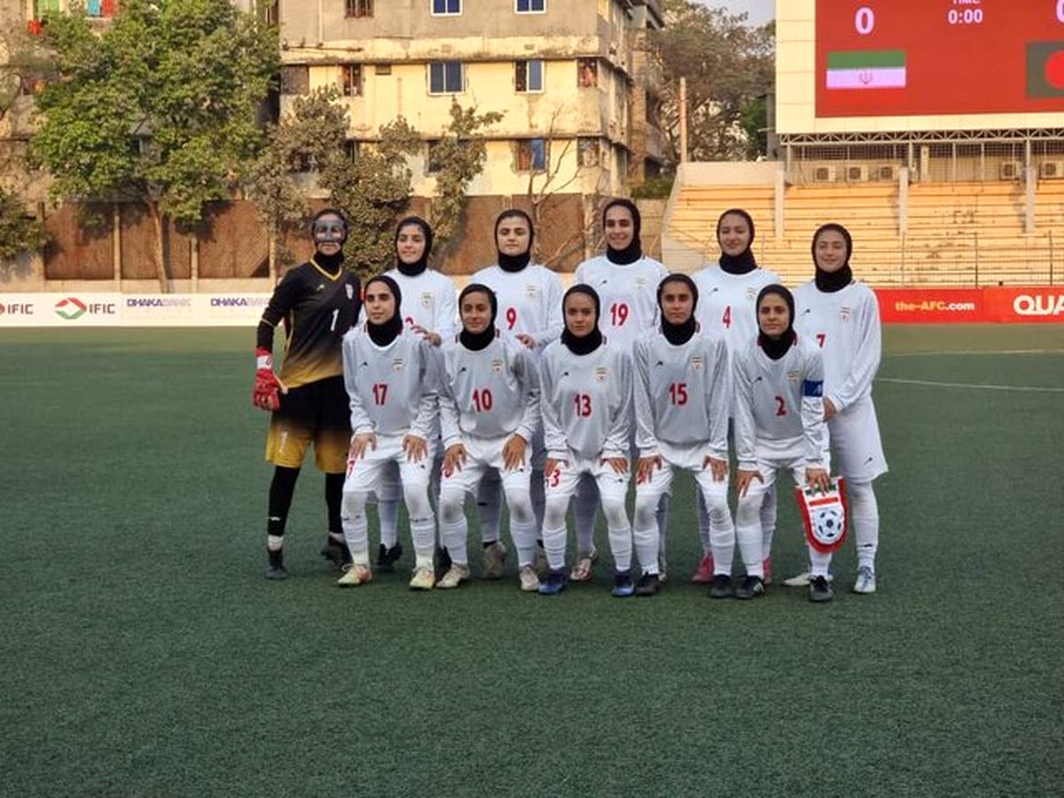 شکست دختران فوتبالیست ایران در قهرمانی آسیا

