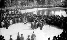 پهلوان ۱۸۳ کیلویی ایران! / «یزدی بزرگ» لقب که بود؟