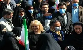 روایت «شاهد عینی» از ماجرای حضور زن بی‌حجاب در راهپیمایی ۱۳ آبان