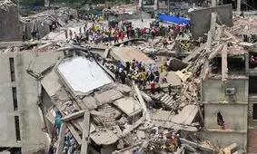 فیلم جدید از زمان ریزش هولناک ساختمان متروپل/ مالک ساختمان در دفترش بود؟