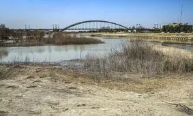 مرگ همزمان مادر و‌ پسر ۱۲ ساله در رودخانه کارون/ عکس


