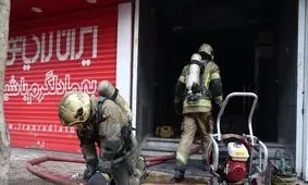 مفقودی یک آتش نشان در ساختمان ۱۵۳ تهران