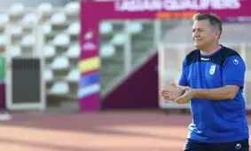 ایران بدون سرمربی مقابل سوریه