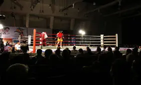 درگیری در مسابقات کیک‌بوکسینگ قهرمانی کشور!/ ویدئو

