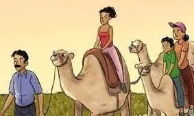 تنها 2 درصد از آدم‌ها حیوانِ عجیب بین شترها را پیدا می‌کنند