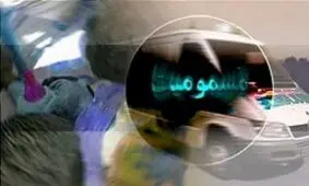گاز کلر ۹ اردکانی را راهی بیمارستان کرد