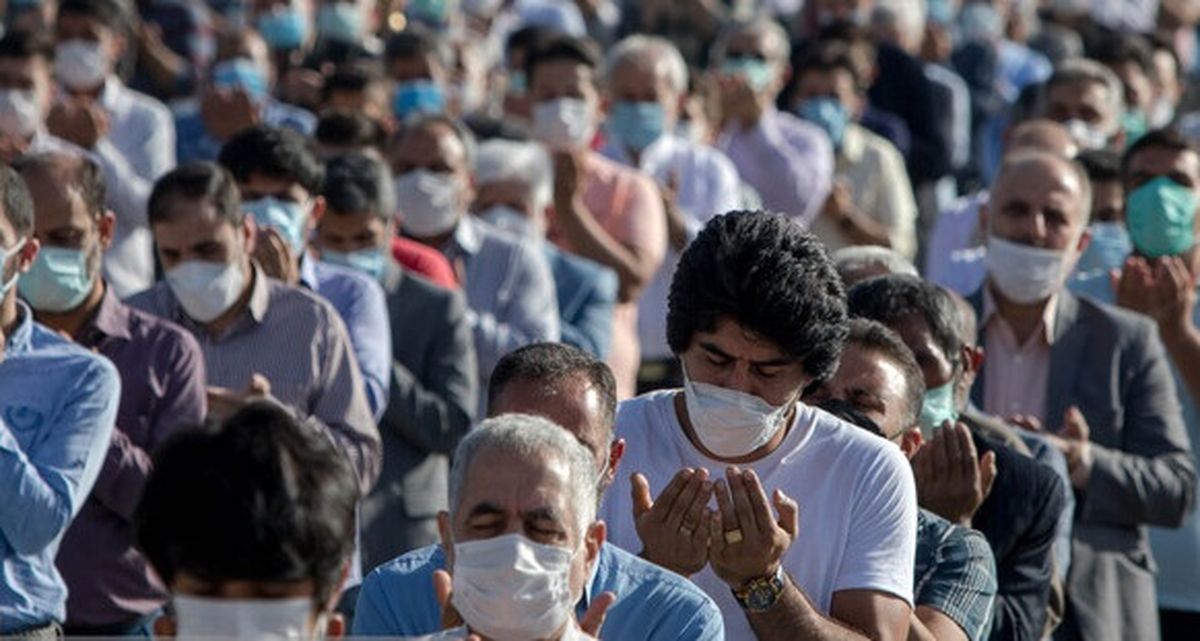 استفاده نمازگزاران عید فطر از ماسک حتی در فضای باز ضروری است

