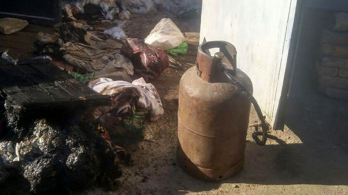مرگ هولناک پسر 19 ساله در انفجار کپسول گاز در تاکستان
