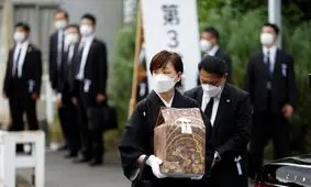 مراسم تشییع خاکستر شینزو آبه