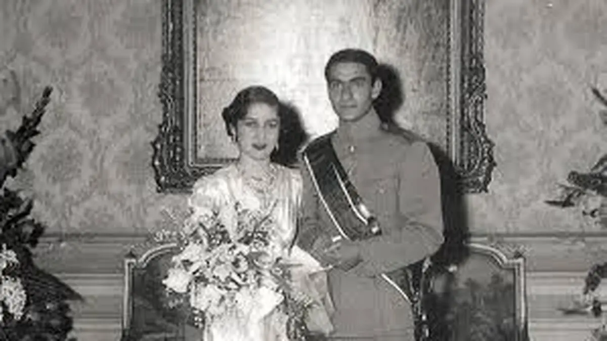 ویدیوی کمتر دیده شده از مراسم عروسی محمدرضا پهلوی و فوزیه در سال ۱۳۱۸