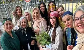 دورهمی صمیمی بازیگران زن سینما و تلویزیون 