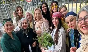 دورهمی صمیمی بازیگران زن سینما و تلویزیون 