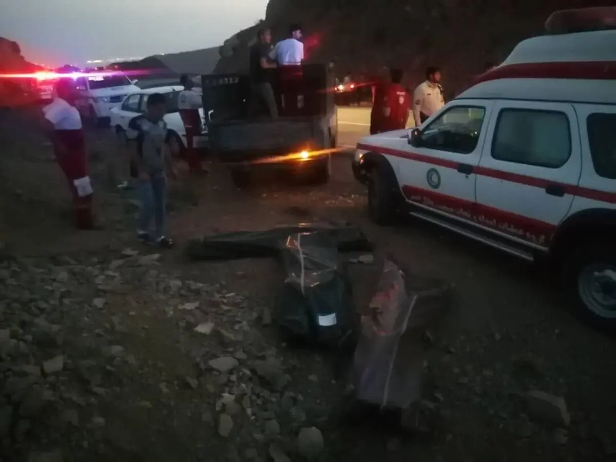 سقوط یک خاور در جاده هشتگرد - طالقان سه کشته برجای گذاشت