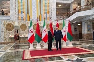 استقبال رسمی رئیس‌جمهور بلاروس از پزشکیان

